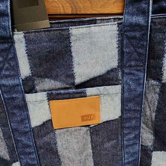 HUF Patchwork Denim Tote - Picture 8 of 10